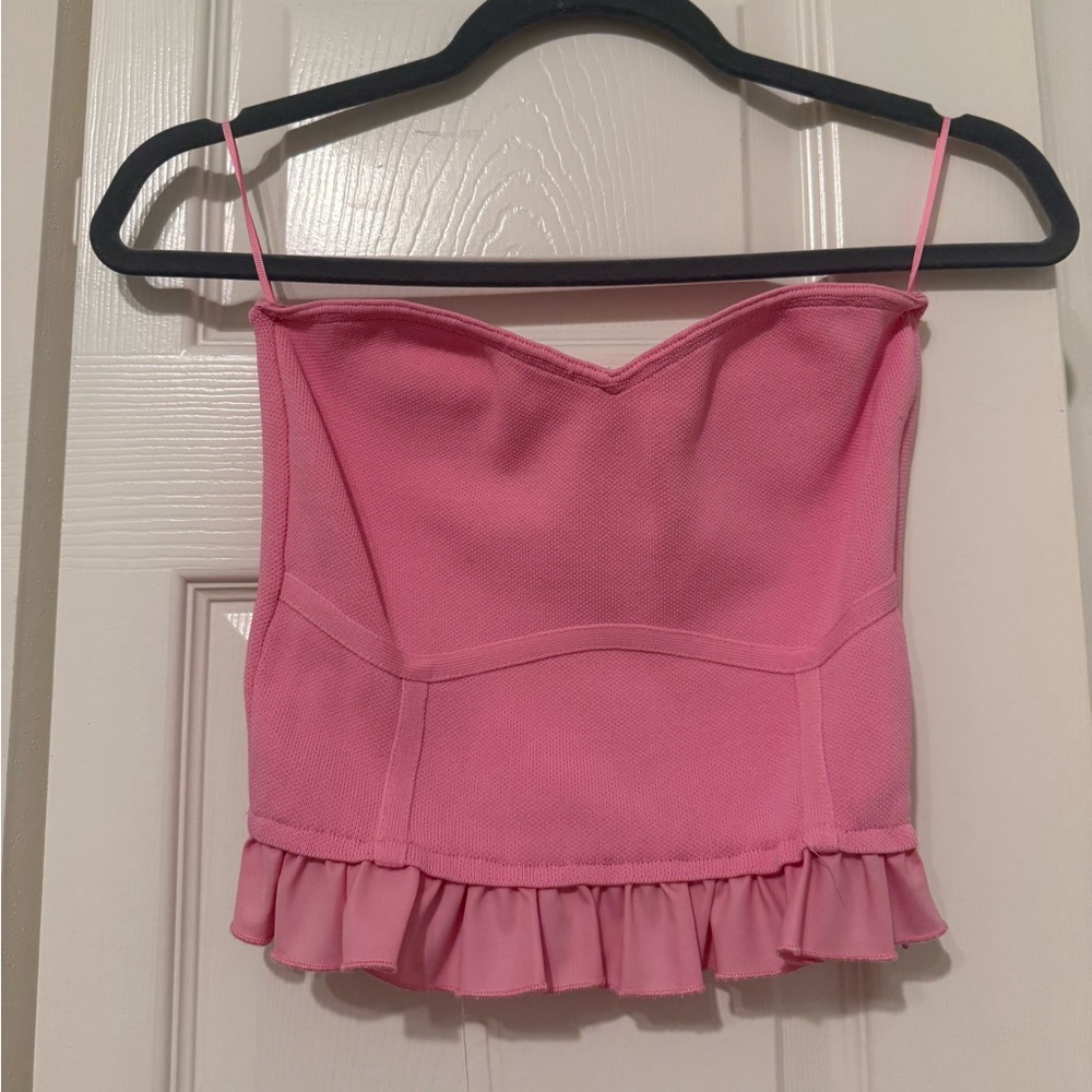 Altr’d State Pink Ruffled Women's Top